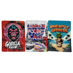 London Pound Cake 28g Big Cannabis Mylar Bags